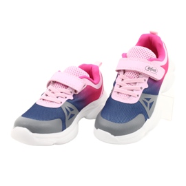 Calzado infantil befado 516X054 azul marino rosado gris multicolor 8