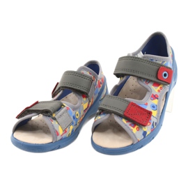 Calzado infantil befado pu 065X162 gris multicolor 3