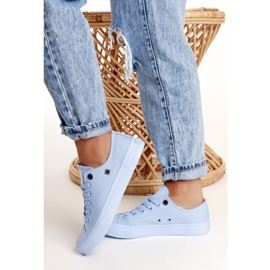Zapatillas bajas clásicas para mujer Big Star AA274029 Azul claro 5