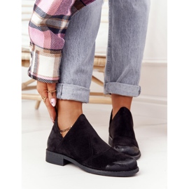 PS1 Botas negras de mujer Hillary con recortes negro 5