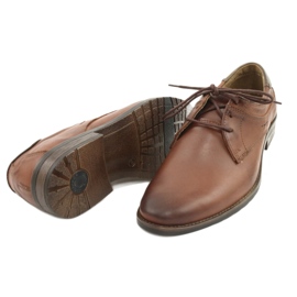 KOMODO Zapatos de hombre elegantes 877 marrón 9