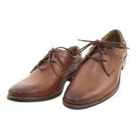 KOMODO Zapatos de hombre elegantes 877 marrón 8