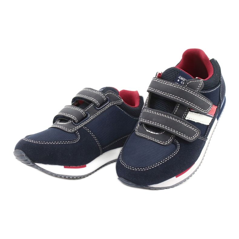 American Club Zapatos para niños azul marino rh24 2