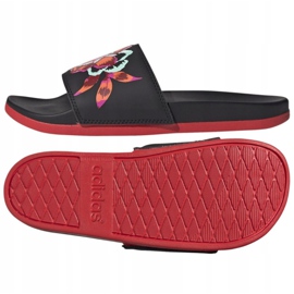Zapatillas Adidas Adilette Comfort W FZ1735 negro multicolor 2