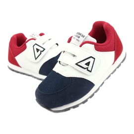 American Club Zapatos deportivos para niños Inserto de cuero BS01 BS02 Navy blanco 3 American Club Zapatos deportivos para niños Inserto de cuero BS01 BS02 Navy blanco 3