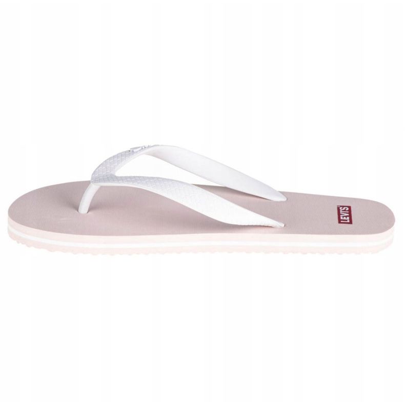 Chanclas Levi's Dixon 2.0 229817-753-81 blanco rosado 1