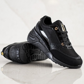 SHELOVET Zapatillas clásicas negras negro 3