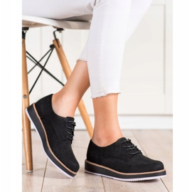 Renda Zapatos clásicos en la plataforma negro 2