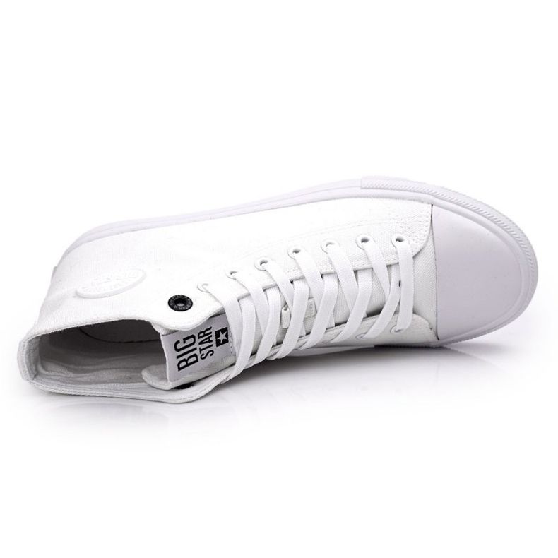 Zapatillas altas clásicas para hombre Big Star FF174551 Blanco 2