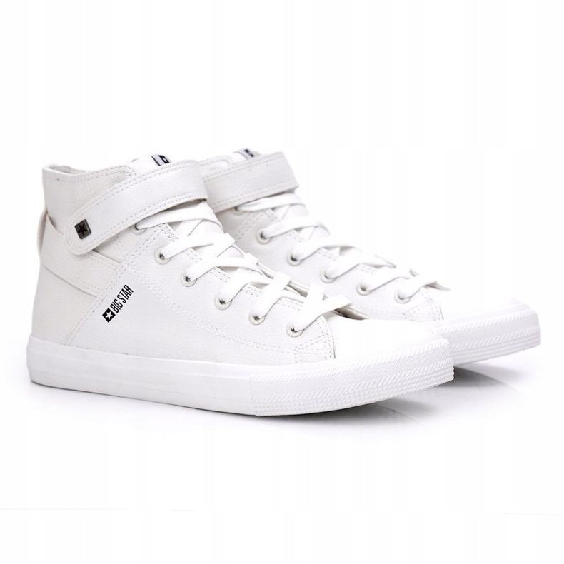 Zapatillas altas para hombre Big Star White Y174024 blanco 1