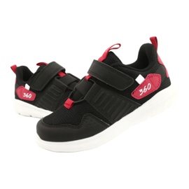Zapatillas deportivas con plantilla de piel American Club AA06 negro 5