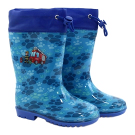American Club Chanclos American Blue Firefighter KAL04 rojo azul 3