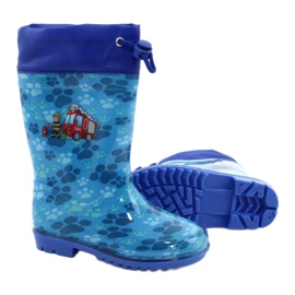 American Club Chanclos American Blue Firefighter KAL04 rojo azul 4