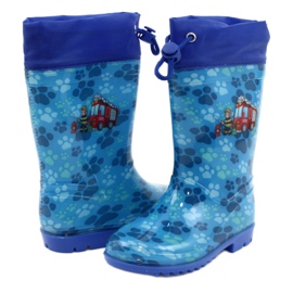 American Club Chanclos American Blue Firefighter KAL04 rojo azul 2