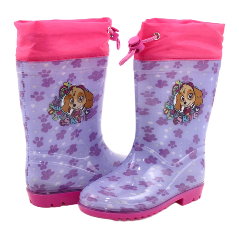 American Club Botas de agua American Lavender SKYE KAL04 violeta rosado 2 American Club Botas de agua American Lavender SKYE KAL04 violeta rosado 2