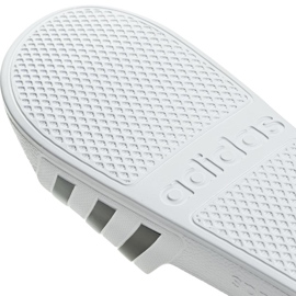 Zapatillas Adidas Adilette Aqua blancas F35539 ['blanco negro'] blanco 5