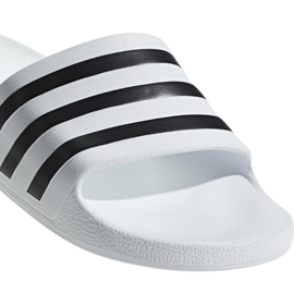 Zapatillas Adidas Adilette Aqua blancas F35539 ['blanco negro'] blanco 3