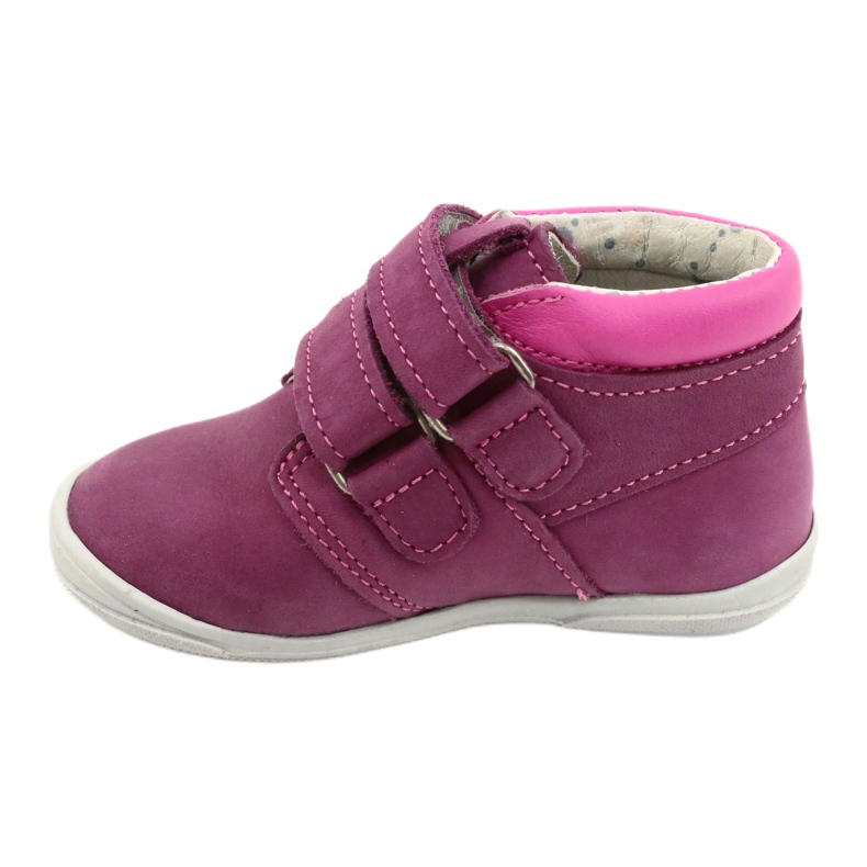 Mazurek Deportivas piel con velcro 1355 fucsia-rosa 1