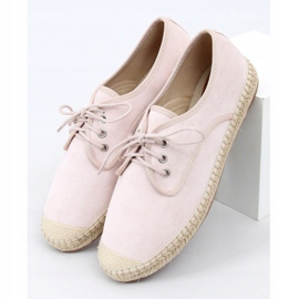 Alpargatas de mujer beige 77-196 Nude 1
