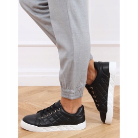 Zapatillas de mujer acolchadas negras BL232P Black negro 3