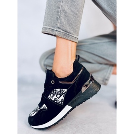 Negro AB835 Zapatillas deportivas negras 2