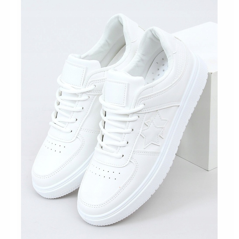 Zapatillas de mujer blancas BL229P White blanco 1
