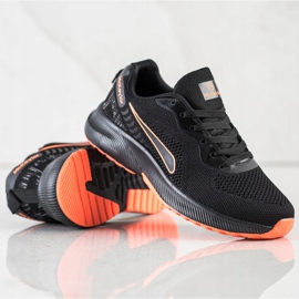 Mckeylor Calzado deportivo con cordones negro naranja 4