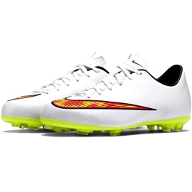 Zapatillas de fútbol Nike Mercurial Victory V Fg Jr 651634170 blanco blanco 3