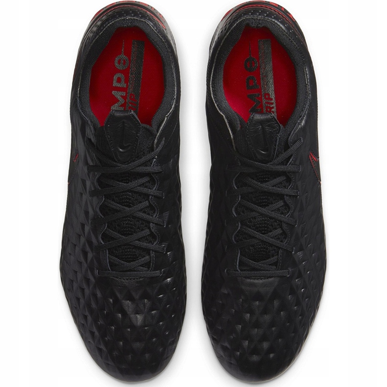 Calzado de fútbol Nike Tiempo Legend 8 Elite Sg Pro Ac AT5900 060 negro negro 1
