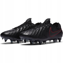 Calzado de fútbol Nike Tiempo Legend 8 Elite Sg Pro Ac AT5900 060 negro negro 3