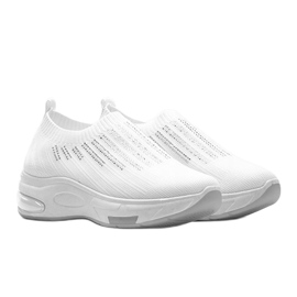 Zapatillas sin cordones Lolly White blanco 1