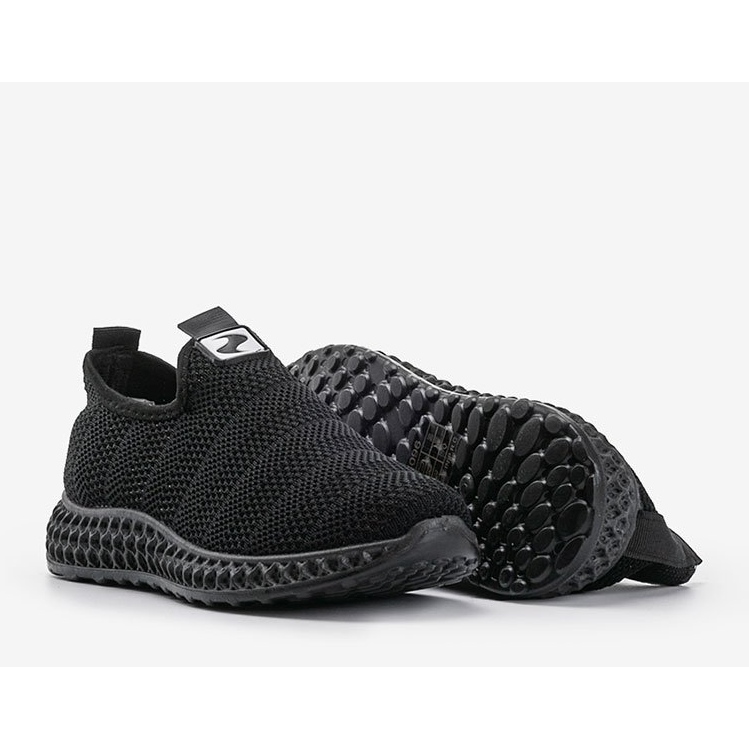 Zapatillas deportivas sin cordones Katy negras negro 1