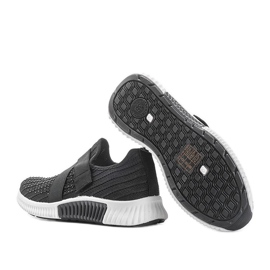 Zapatillas deportivas sin cordones Akira negras negro 1 Zapatillas deportivas sin cordones Akira negras negro 1