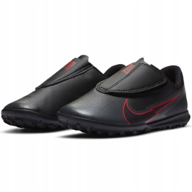 Zapatos de fútbol Nike Mercurial Vapor 13 Club Tf PS (V) Junior AT8178 060 negro 4