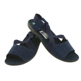Sandalias mujer Adanex Azul marino 3