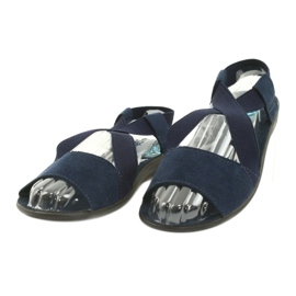 Sandalias mujer Adanex Azul marino 1