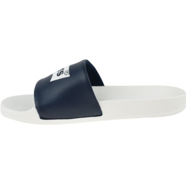 Sandalia de diapositivas con alas de murciélago de Levi's 228998-756-51 blanco azul marino 1