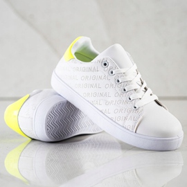 SHELOVET Zapatillas bajas originales blanco 4
