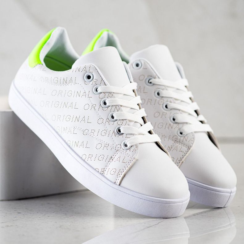 SHELOVET Zapatillas bajas originales blanco 1