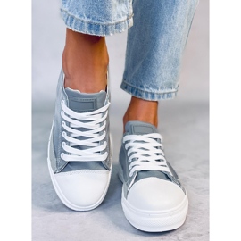 Zapatillas de mujer grises LA173P Gris 2