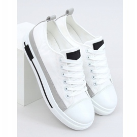 Zapatillas de mujer blancas LA173P White blanco 1