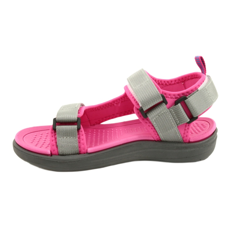 Sandalias niñas zapatos Lee Cooper 20S-TS-031 inserto de espuma rosa gris 1