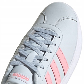 Zapatillas adidas niños Vl Court 2.0 K azul-rosa FY9151 rosado 4