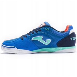 Botas de fútbol Joma Top Flex 2104 En sala azul y azul 1