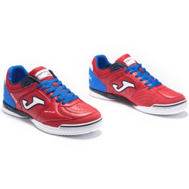 Botas de fútbol Joma Top Flex 2106 En sala rojo y azul 2