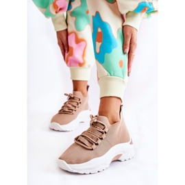 Calcetines Deportivos Mujer Beige KeSports 1 Calcetines Deportivos Mujer Beige KeSports 1