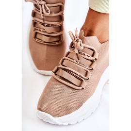 Calcetines Deportivos Mujer Beige KeSports 4