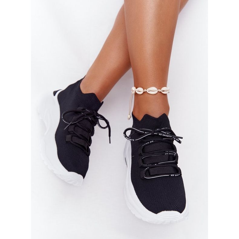 Calcetines Deportivos Mujer Negros KeSports 1 Calcetines Deportivos Mujer Negros KeSports 1