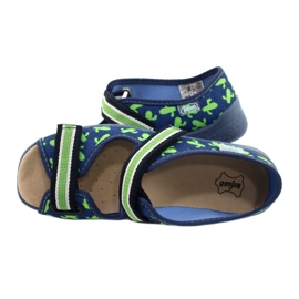 Calzado infantil befado 869X147 azul verde 5