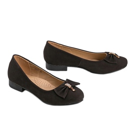 Tacones planos Ayana marrón 1